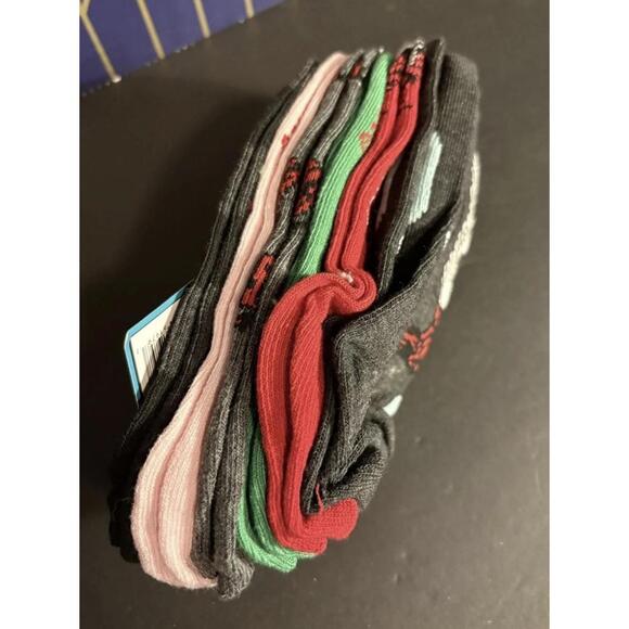 Nightmare Before Christmas No-Show Low Cut Socks Womens 6 Pair - Picture 3 of 3